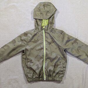 Boys Dinosaur Windbreaker Jacket – 4T